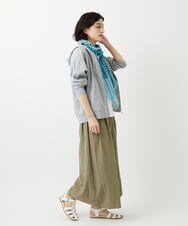 PHTGD06290 GEORGES RECH(小さいサイズ)(メゾン ドゥ サンク) ラグランスリーブ8分袖パーカー ライトグレー