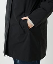 PHUAF46590 GEORGES RECH(小さいサイズ)(メゾン ドゥ サンク)  [追加]ステッチレスステンカラーミドルダウンコート ブラック