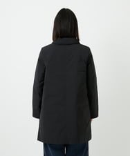 PHUAF46590 GEORGES RECH(小さいサイズ)(メゾン ドゥ サンク)  [追加]ステッチレスステンカラーミドルダウンコート ブラック