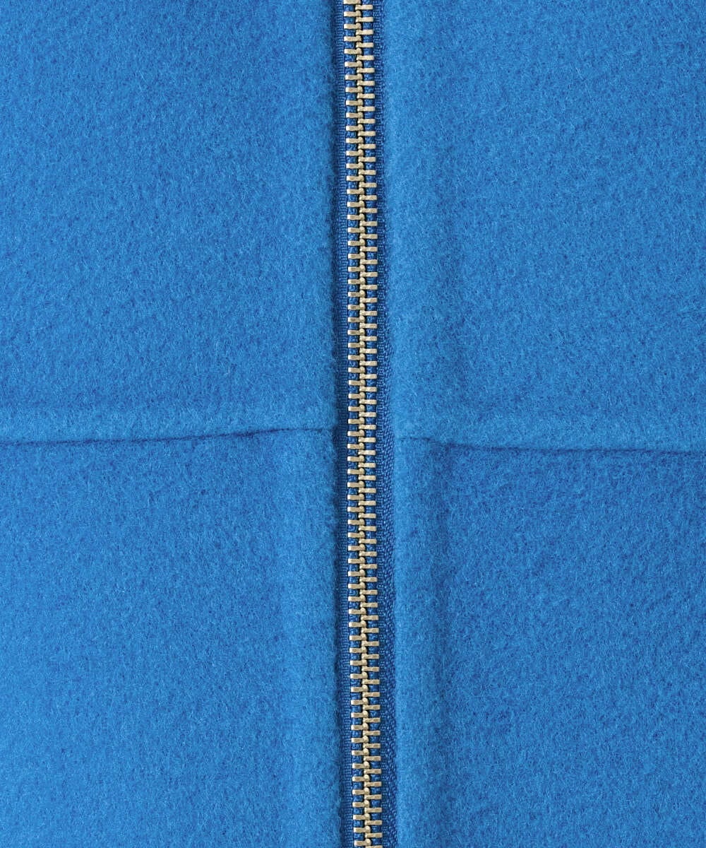 PHUAG32800 GEORGES RECH(小さいサイズ)(メゾン ドゥ サンク) Pure Super100sリバービルドネックロングコート グレー