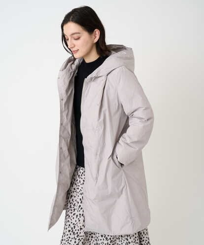 PHUCD55590 GEORGES RECH(小さいサイズ) ステッチレスシャンブレーロングダウンコート