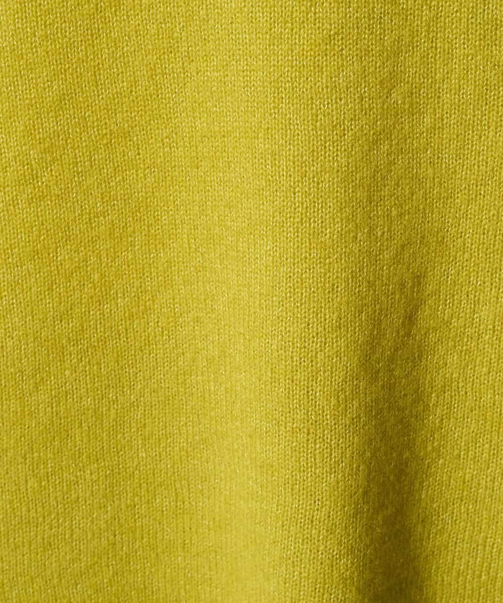 PYFAD37400 CHRISTIAN AUJARD(小さいサイズ)(メゾン ドゥ サンク) [アンサンブル対応]カシミヤシルクニット ライム
