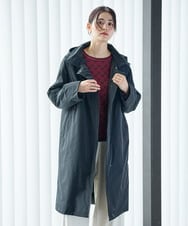 PZFAG22270 GEORGES RECH(ジョルジュ・レッシュ)  [日本製]GRロゴコットンジャガードニット ブラック