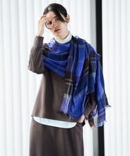 PZKAG11240 GEORGES RECH(ジョルジュ・レッシュ)  [セットアップ対応]ストレッチダンボールロゴプルオーバー ブラウン