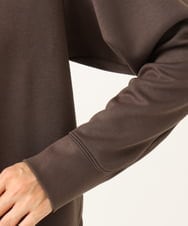 PZKAG11240 GEORGES RECH(ジョルジュ・レッシュ)  [セットアップ対応]ストレッチダンボールロゴプルオーバー ブラウン