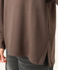 PZKAG11240 GEORGES RECH(ジョルジュ・レッシュ)  [セットアップ対応]ストレッチダンボールロゴプルオーバー ブラウン