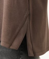 PZKAG11240 GEORGES RECH(ジョルジュ・レッシュ)  [セットアップ対応]ストレッチダンボールロゴプルオーバー ブラウン