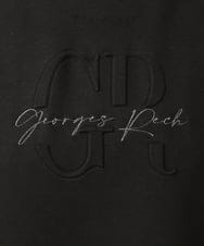 PZKAG11240 GEORGES RECH(ジョルジュ・レッシュ)  [セットアップ対応]ストレッチダンボールロゴプルオーバー ブラウン