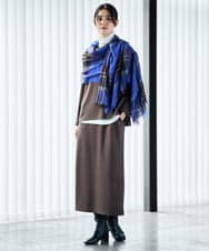 PZKAG11240 GEORGES RECH(ジョルジュ・レッシュ)  [セットアップ対応]ストレッチダンボールロゴプルオーバー ブラウン