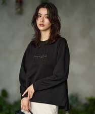 PZKAG11240 GEORGES RECH(ジョルジュ・レッシュ)  [セットアップ対応]ストレッチダンボールロゴプルオーバー ブラウン