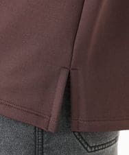 PZKAH02250 GEORGES RECH(ジョルジュ・レッシュ) スキッパージャージープルオーバー ブラウン