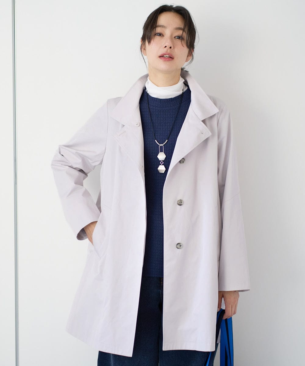 PZKEE27180 GEORGES RECH(ジョルジュ・レッシュ) ジャカードボトルネックジャージープルオーバー グリーン