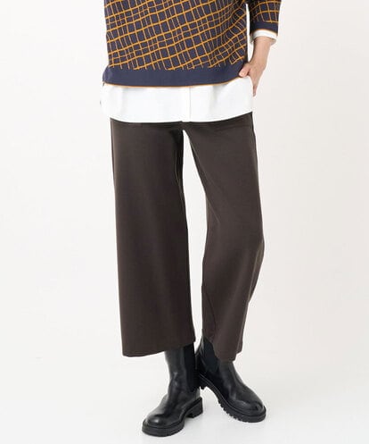 PZQAF73210 GEORGES RECH [新色追加/日本製]デュアルウォームガウチョパンツ