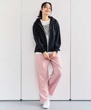 PZTEE02330 GEORGES RECH(ジョルジュ・レッシュ) ジャージージップフードパーカー ライトグレー