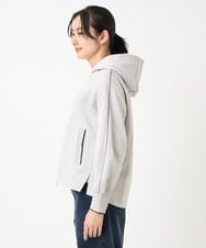 PZTEE02330 GEORGES RECH(ジョルジュ・レッシュ) ジャージージップフードパーカー ライトグレー