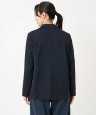 PZTEE03390 GEORGES RECH(ジョルジュ・レッシュ)  [日本製]ジャージーテーラードジャケット ネイビー