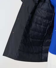 PZUAD46590 GEORGES RECH(ジョルジュ・レッシュ) ステッチレスステンカラーミドルダウンコート ダークグレー