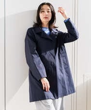PZUEE07490 GEORGES RECH(ジョルジュ・レッシュ) テントライン2WAYカラーコート ピンク