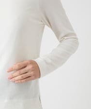 R6KAG70160 HIROKO BIS(小さいサイズ)(メゾン ドゥ サンク) 【小さいサイズ/開封後の返品交換不可】セラミド配合ハイネックトップ アイボリー