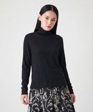 R6KAG70160 HIROKO BIS(小さいサイズ)(メゾン ドゥ サンク) 【小さいサイズ/開封後の返品交換不可】セラミド配合ハイネックトップ ブラック