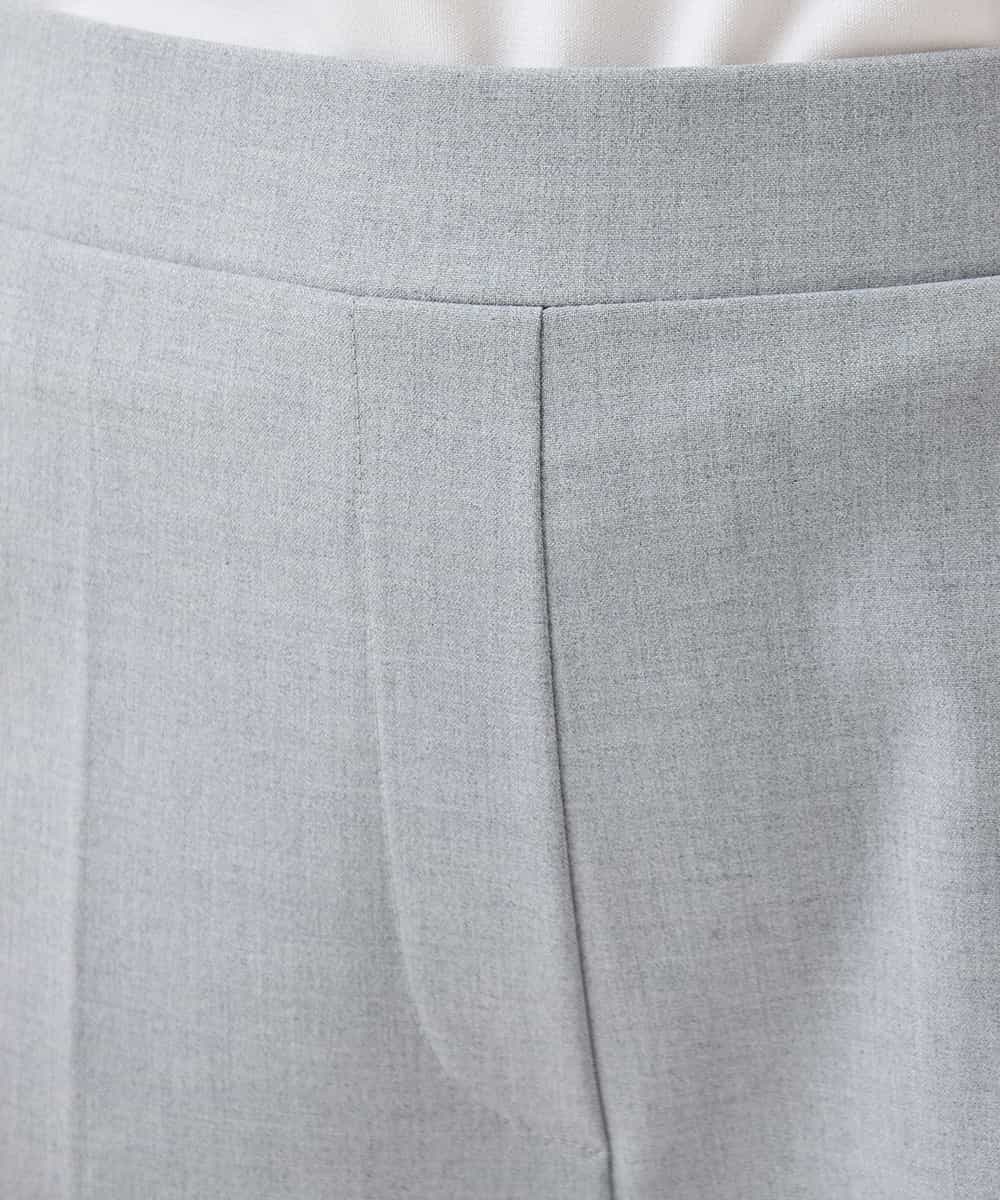 R6LAD46180 HIROKO BIS(小さいサイズ)(メゾン ドゥ サンク) 【小さいサイズ】センタープレステーパードパンツ グレー