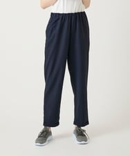 R6LGE40230 HIROKO BIS(小さいサイズ)(メゾン ドゥ サンク) 【小さいサイズ】ウエストギャザーストレッチパンツ ネイビー