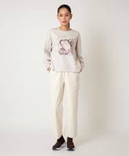RBLAF31230 HIROKO BIS(ヒロコ ビス) ストレッチコーデュロイパンツ /洗える ネイビー