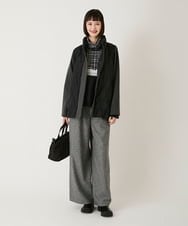 RBUAE05430 HIROKO BIS(ヒロコ ビス) 圧着キルトジョイントデザインコート ベージュ