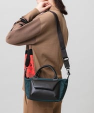 RG5AI01330 TRUNK HIROKO KOSHINO(ヒロココシノ) 2WAYフレンチトートMINIバッグ グリーン