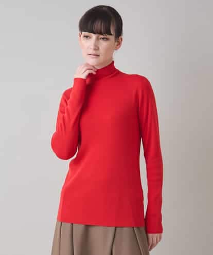 RHFAD18360 HIROKO KOSHINO インナーハイネックニットプルオーバー