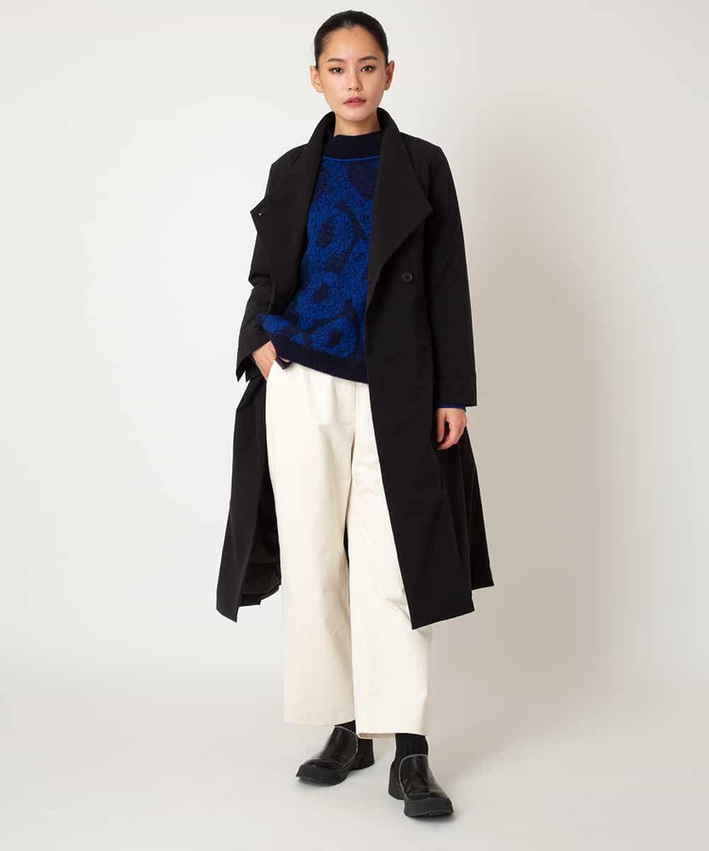 RLLAF31250 HIROKO BIS GRANDE(ヒロコ ビス グランデ) ストレッチコーデュロイパンツ ネイビー