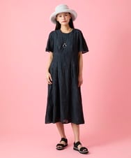 RP7HE01090 HIROKO BIS(ヒロコ ビス) リボンブレードハット ブラック
