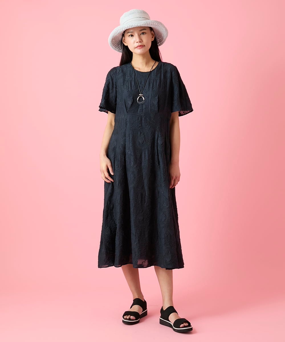 RP7HE01090 HIROKO BIS(ヒロコ ビス) リボンブレードハット ブラック
