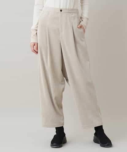 RSLAE10390 TRUNK HIROKO KOSHINO コーデュロイサルエルパンツ /洗える