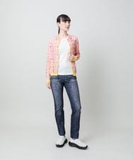 RSLFD21360 TRUNK HIROKO KOSHINO(ヒロココシノ) ストレッチデニムパンツ/日本製/洗える ブルー