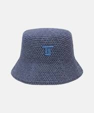 VY7GD01260 TARA JARMON(タラ ジャーモン) コットンクロシェバケットハット スカイブルー