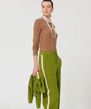 VZFGD01390 TARA JARMON(タラ ジャーモン) シルキーコットンニット ハニーベージュ