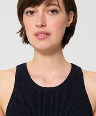 VZFGD15290 TARA JARMON(タラ ジャーモン) TJエンブロイダリーニット ネイビーブルー