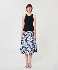 VZFGD15290 TARA JARMON(タラ ジャーモン) TJエンブロイダリーニット ネイビーブルー