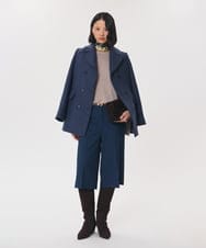 VZLAG15370 TARA JARMON(タラ ジャーモン) グレインドプードルパンツ ブルーデニム