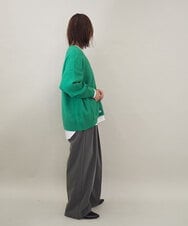 ZMLAE37150 al'aise modulation(アレーズモジュレーション) ツータックウエストデザインパンツ グレー